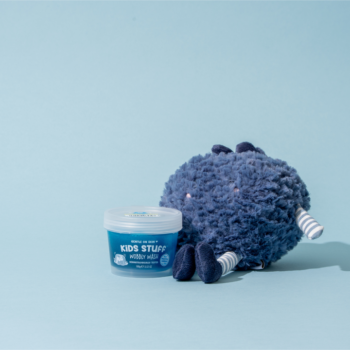Blue Wobbly Wash