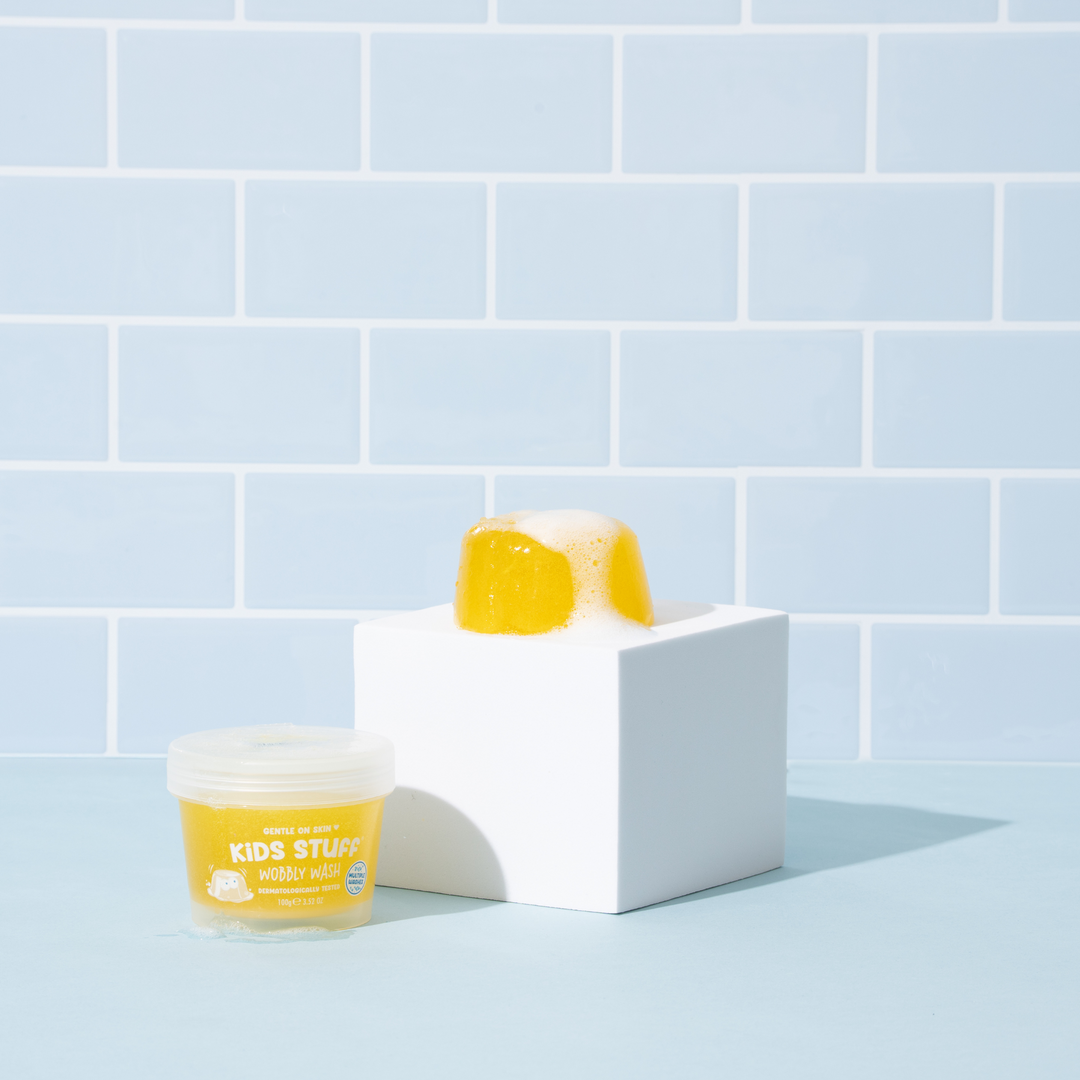 Yellow Wobbly Wash