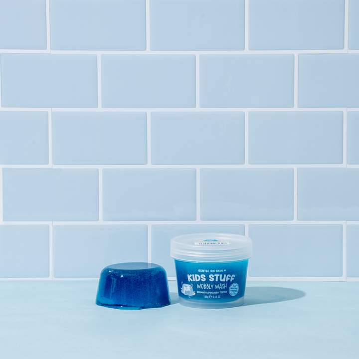 Blue Wobbly Wash
